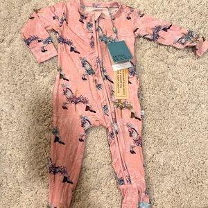 Posh Peanut Claudine Footie 9-12 Months NWT